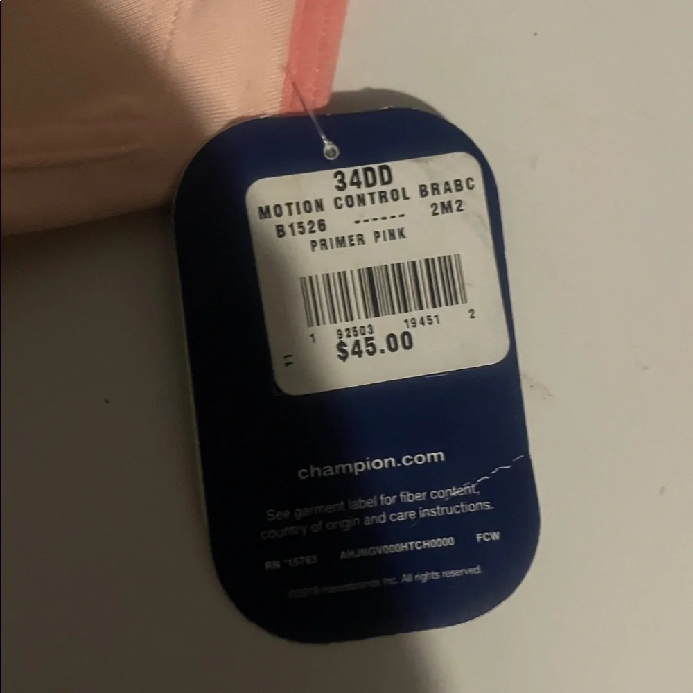 NWT 34DD Champion Sports Bra - Picture 5 of 7